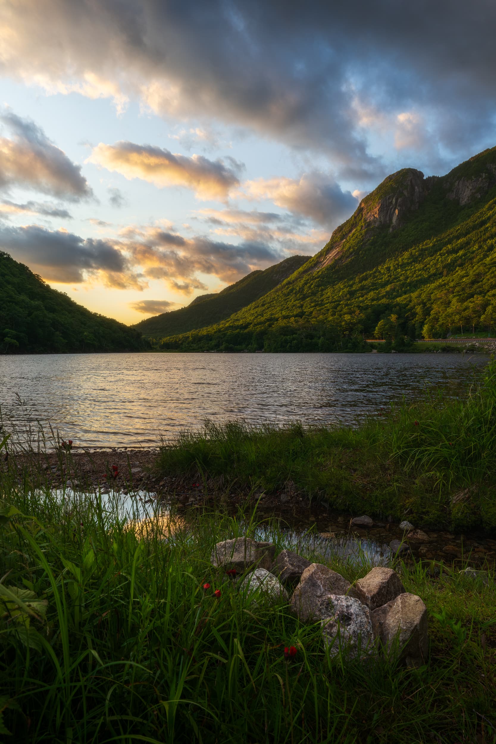 Profile Glow landscape photography print
