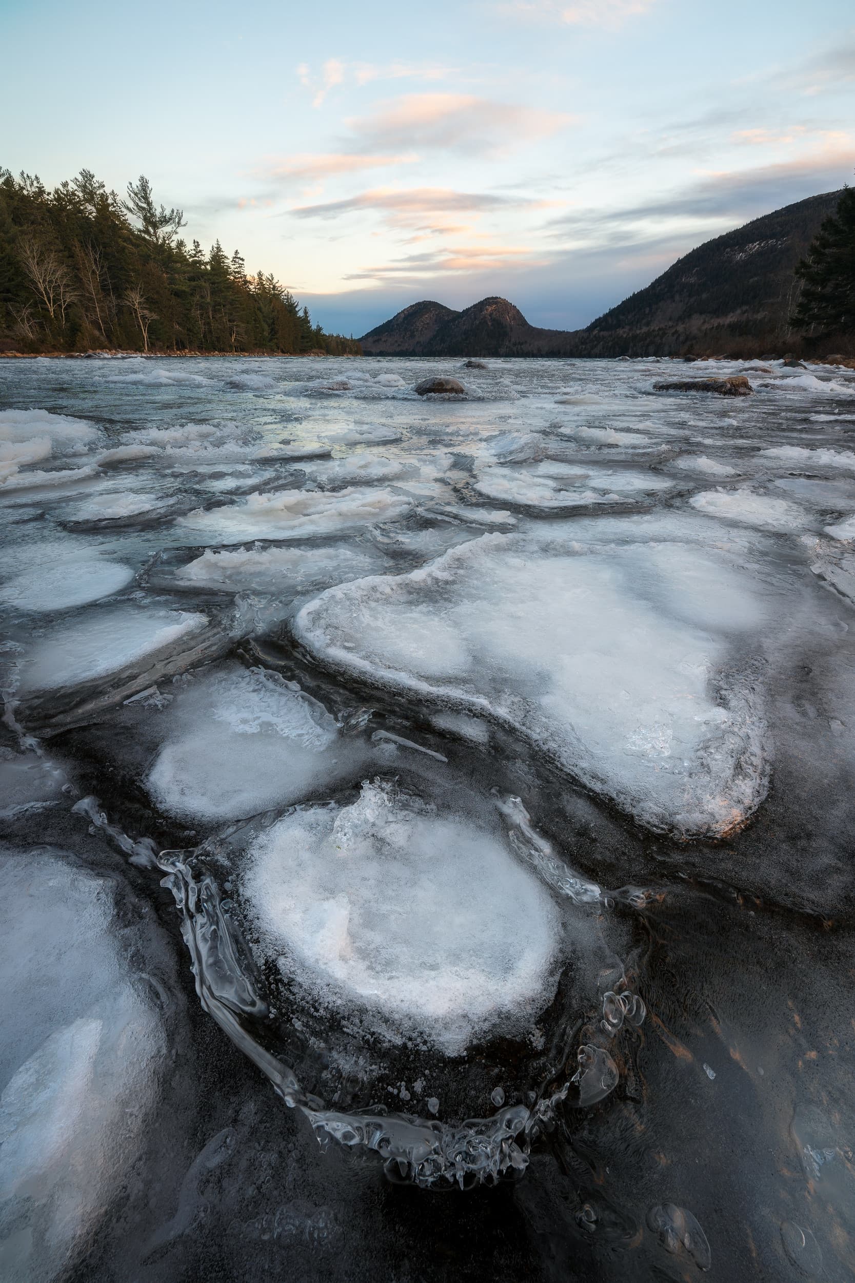 Winters Pattern landscape photography print