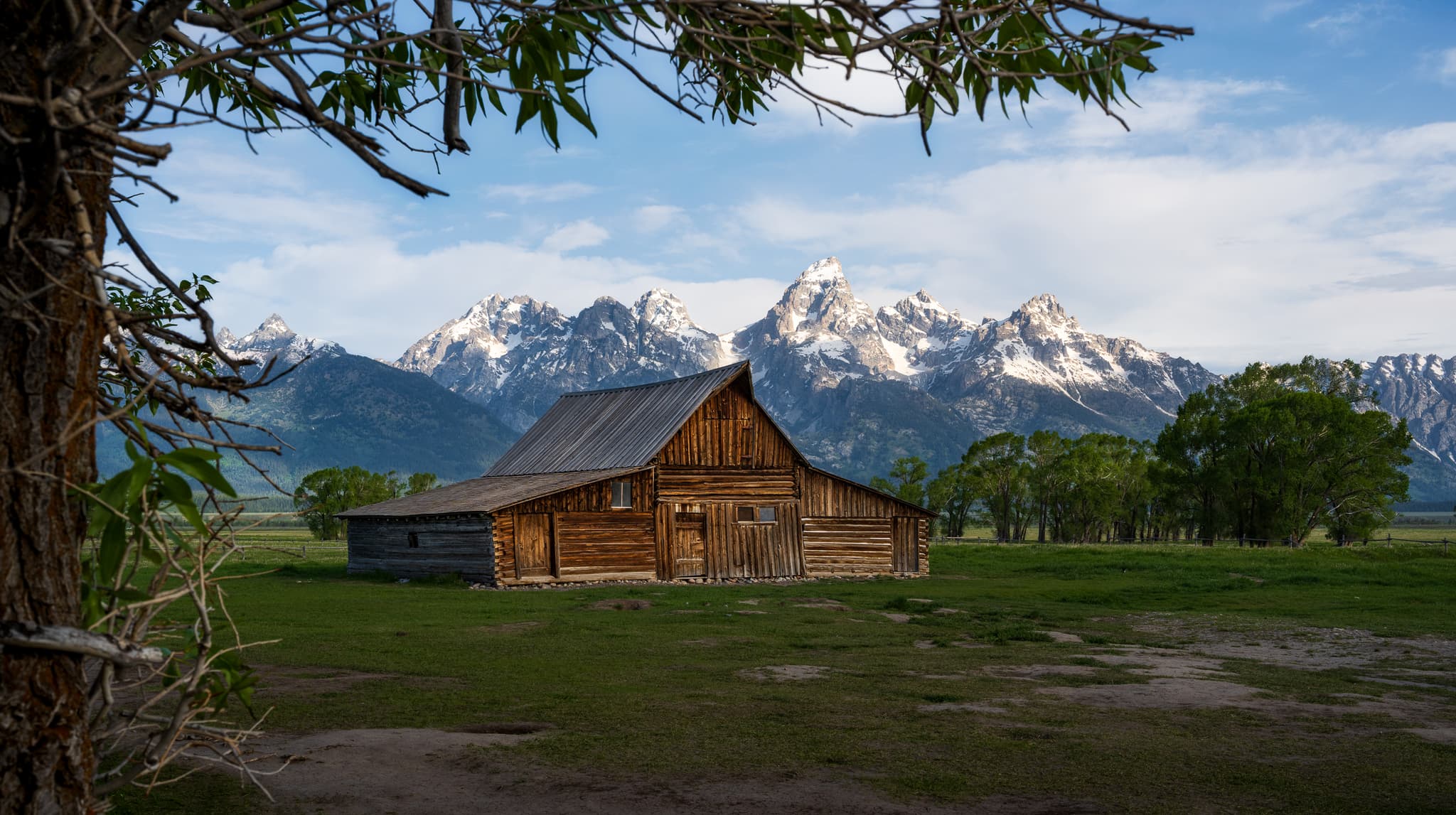 A Grand Barn landscape photography print