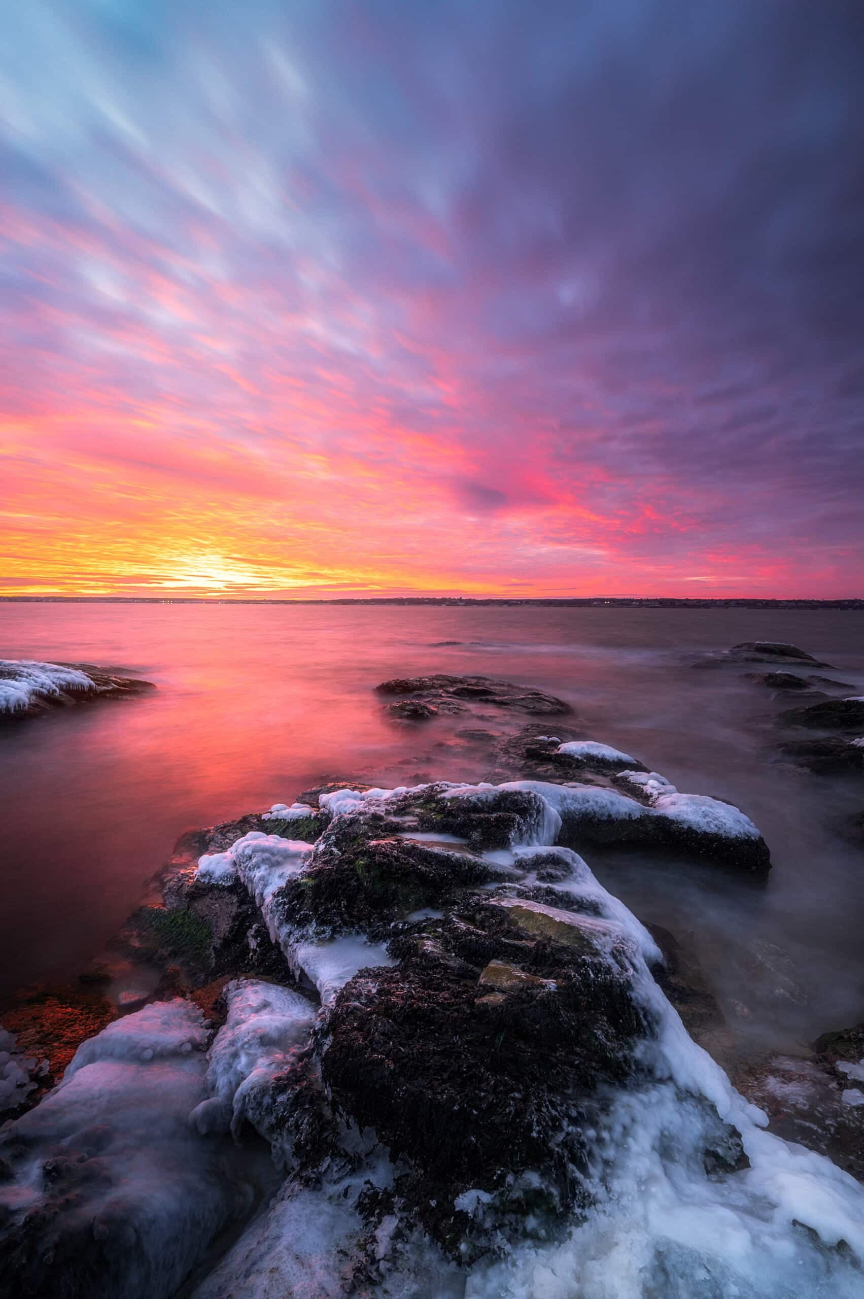 Afterburn landscape photography print