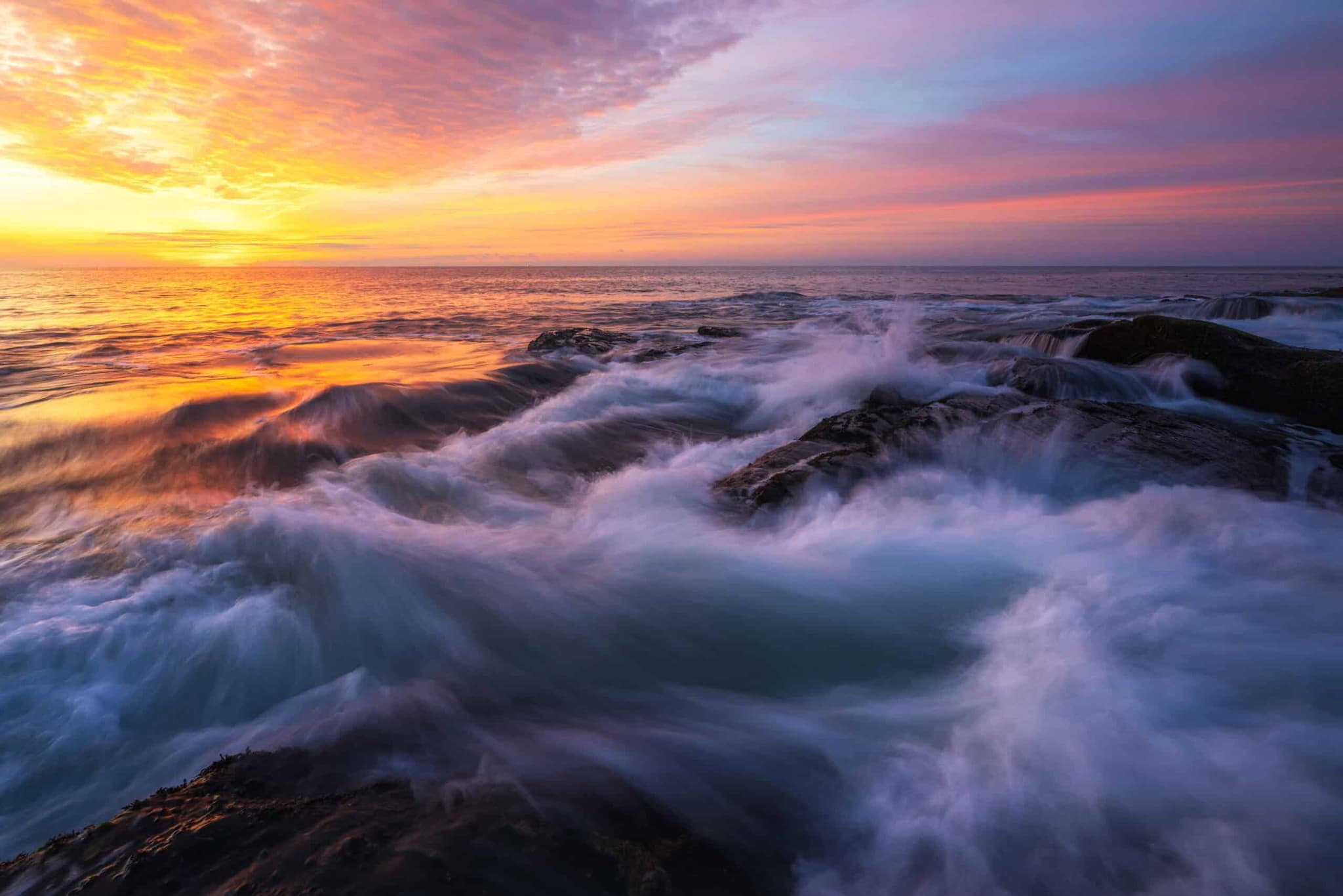 Baleful landscape photography print