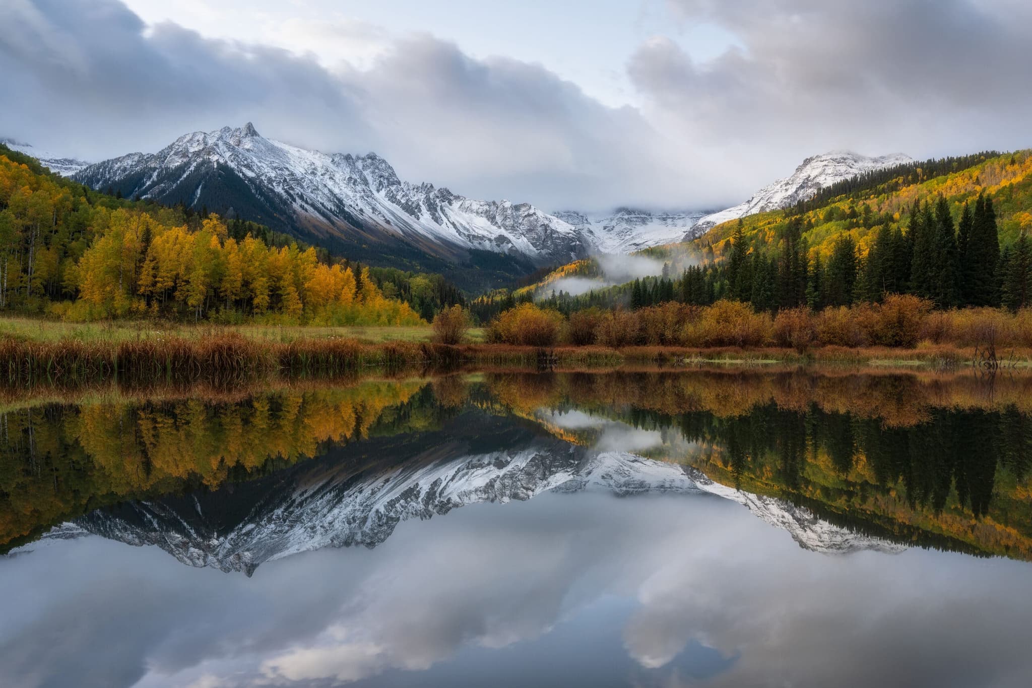 Beaver Pond Reflection landscape photography print
