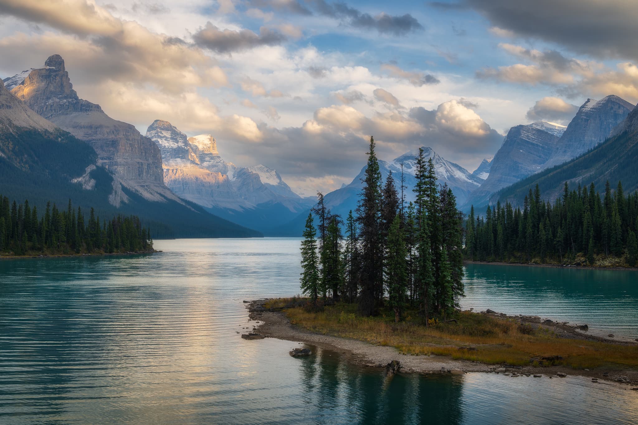 Spirit Island landscape photography print