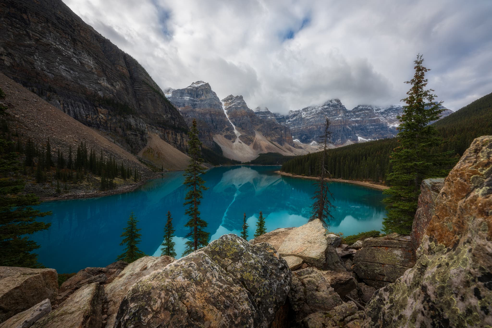 Morning at Moraine landscape photography print