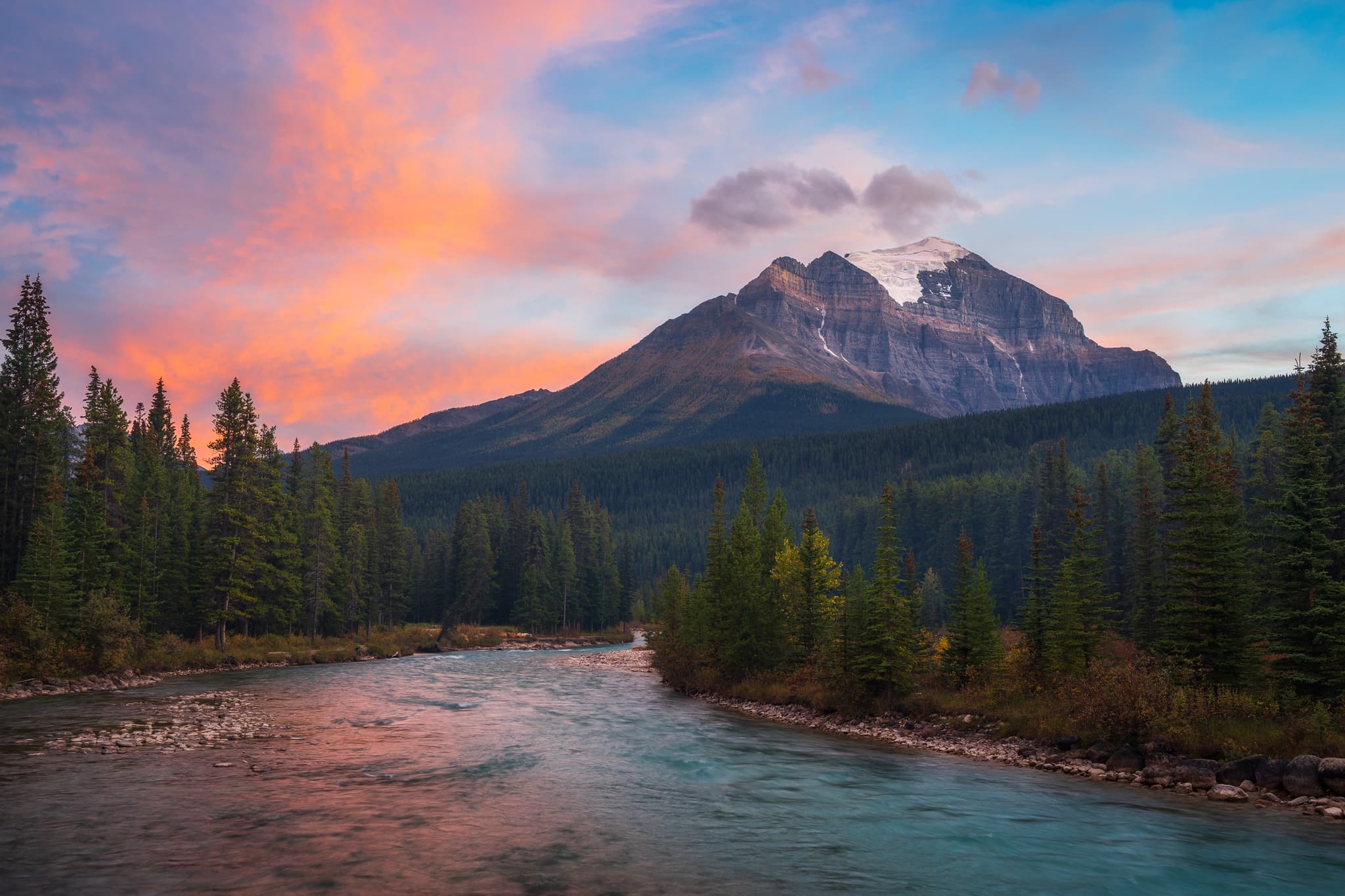 Crossing landscape photography print