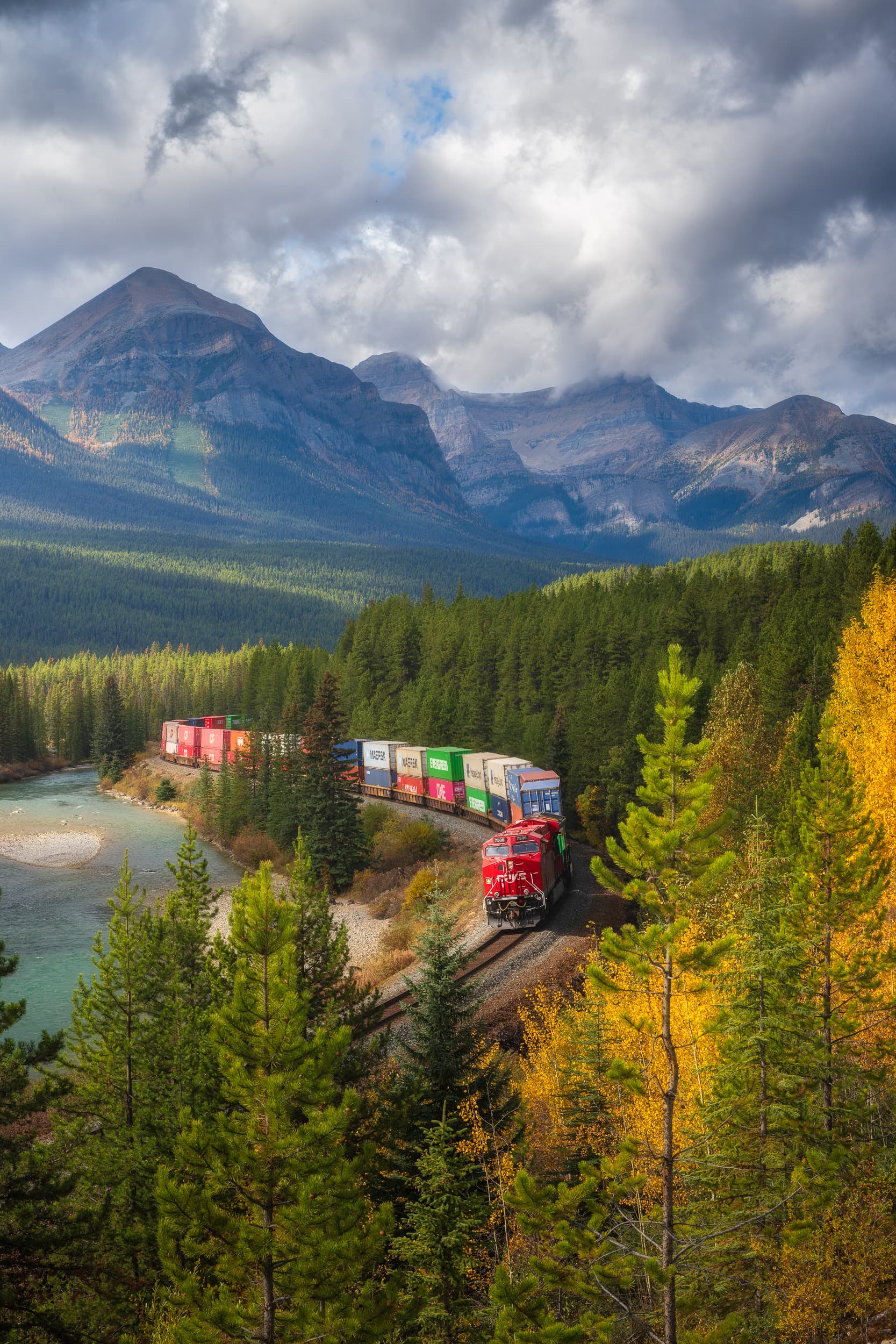 Chugging Along landscape photography print