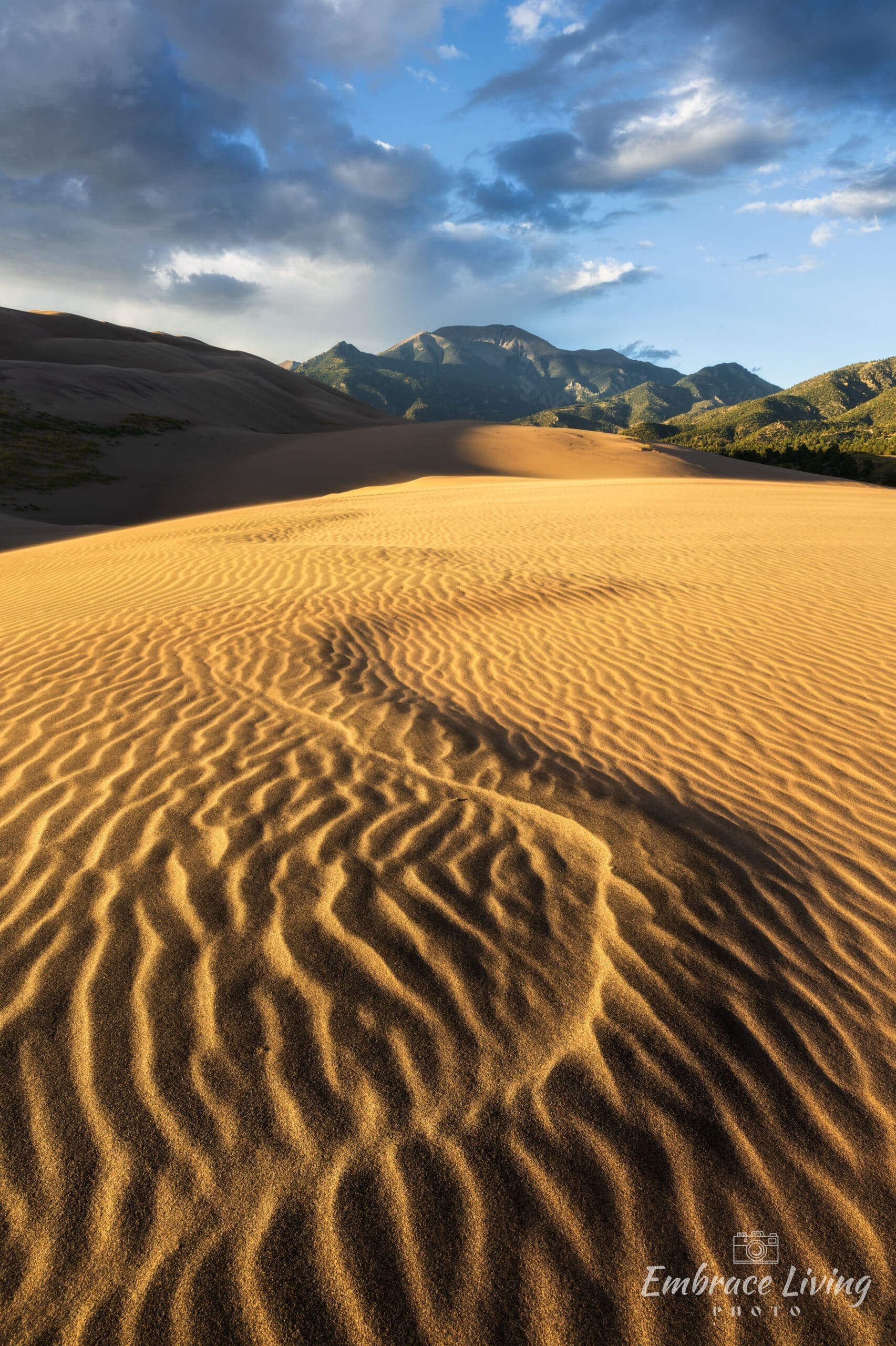 Evanescent landscape photography print
