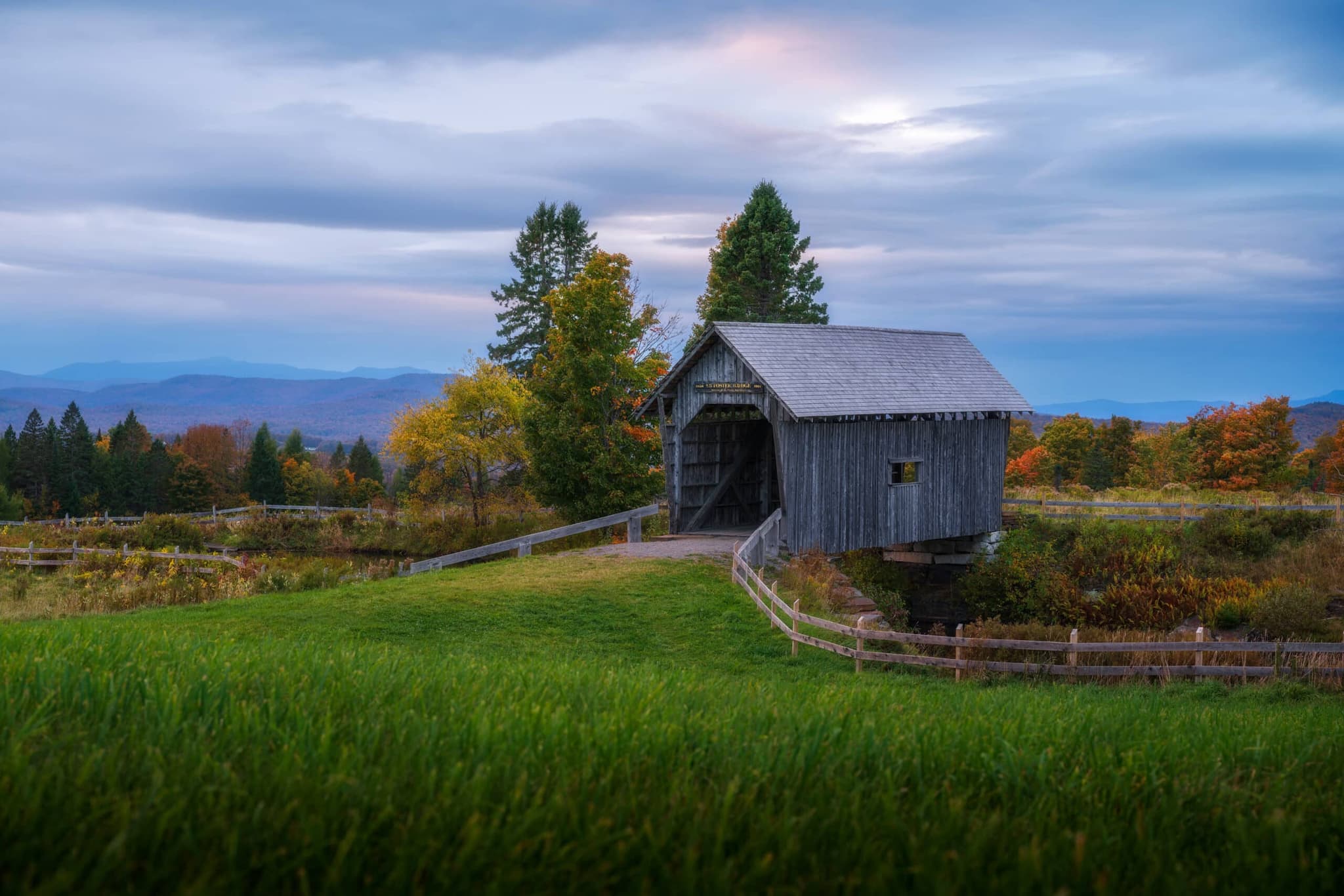 Foster's Bridge landscape photography print