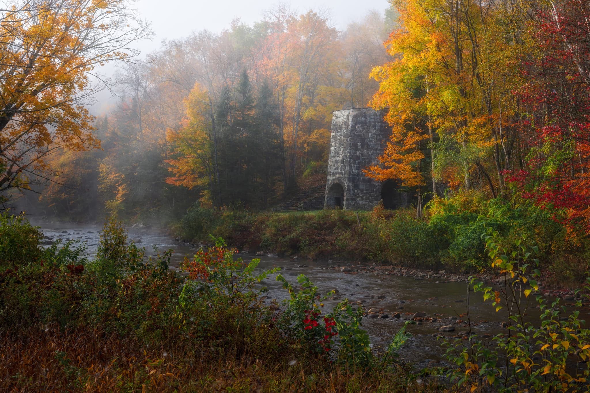 Franconia's Furnace landscape photography print