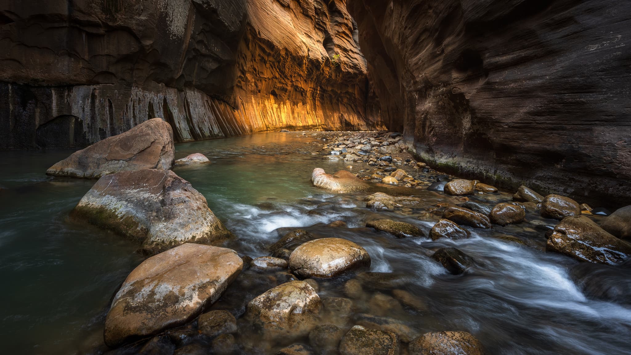 Glow & Flow landscape photography print