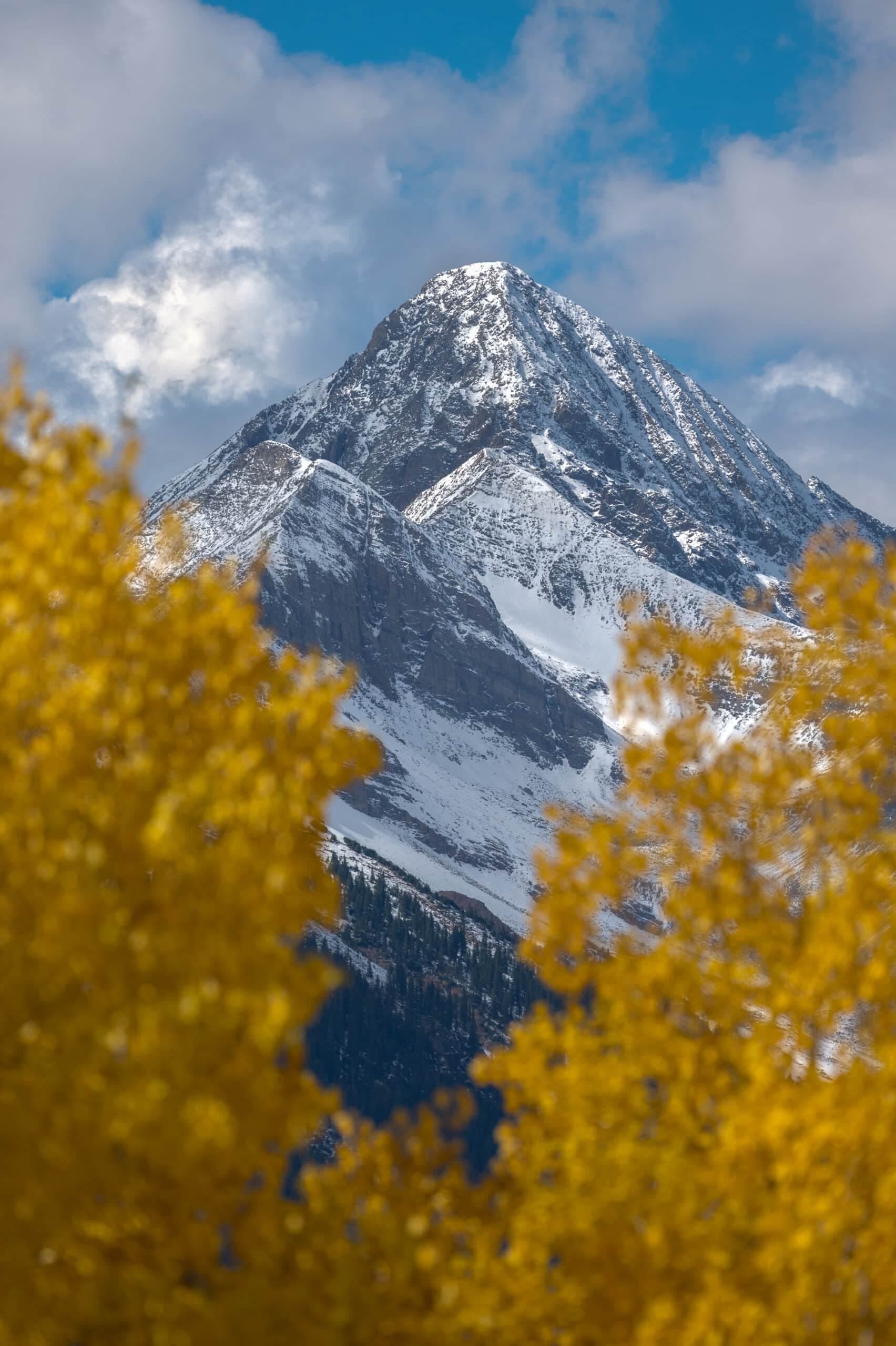 Golden Frame landscape photography print
