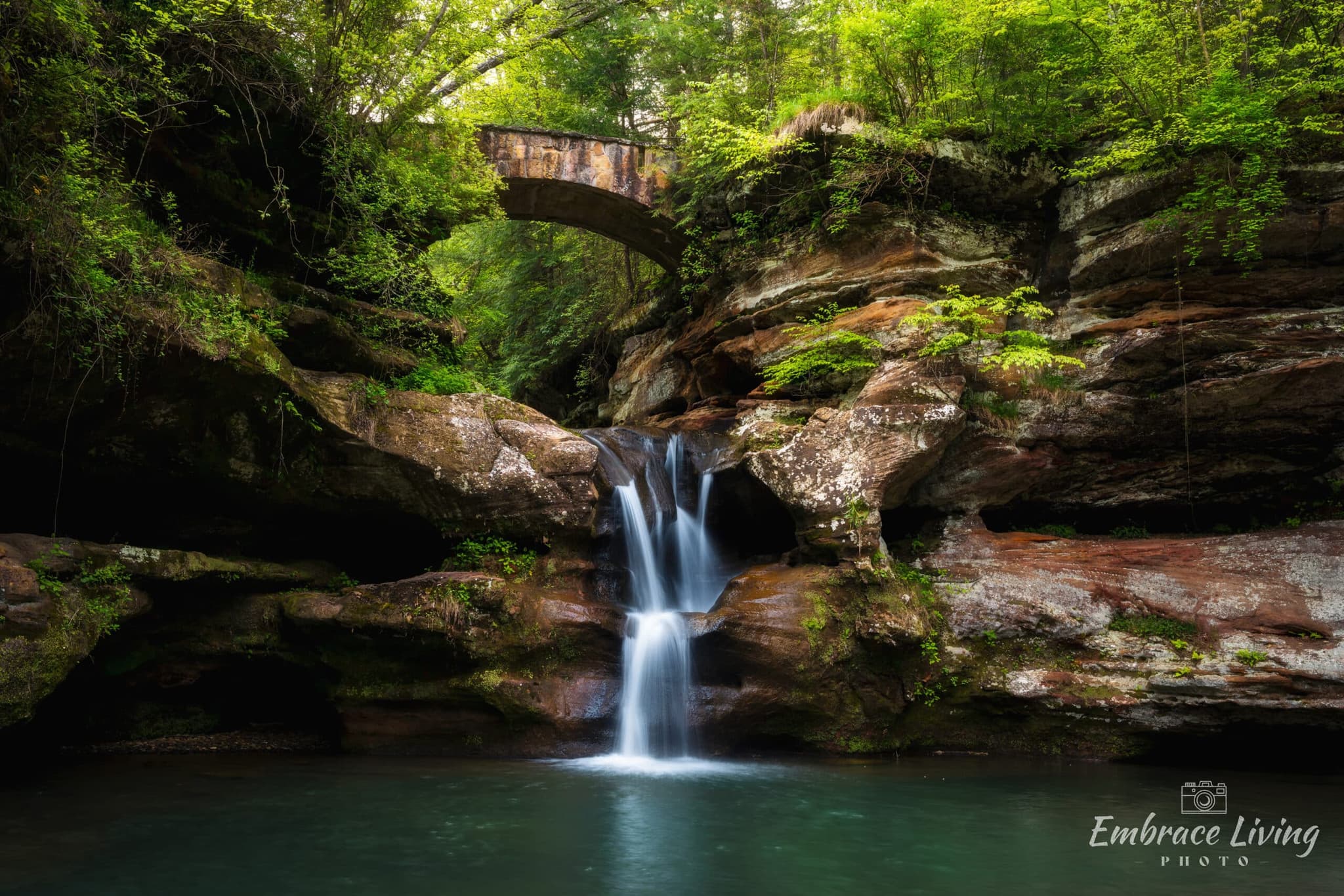 Idyllic landscape photography print
