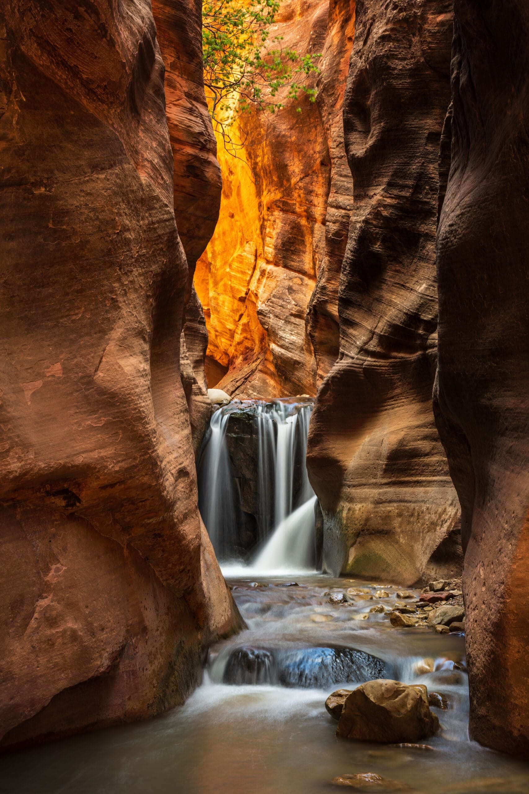 Kanarra Falls Glow landscape photography print