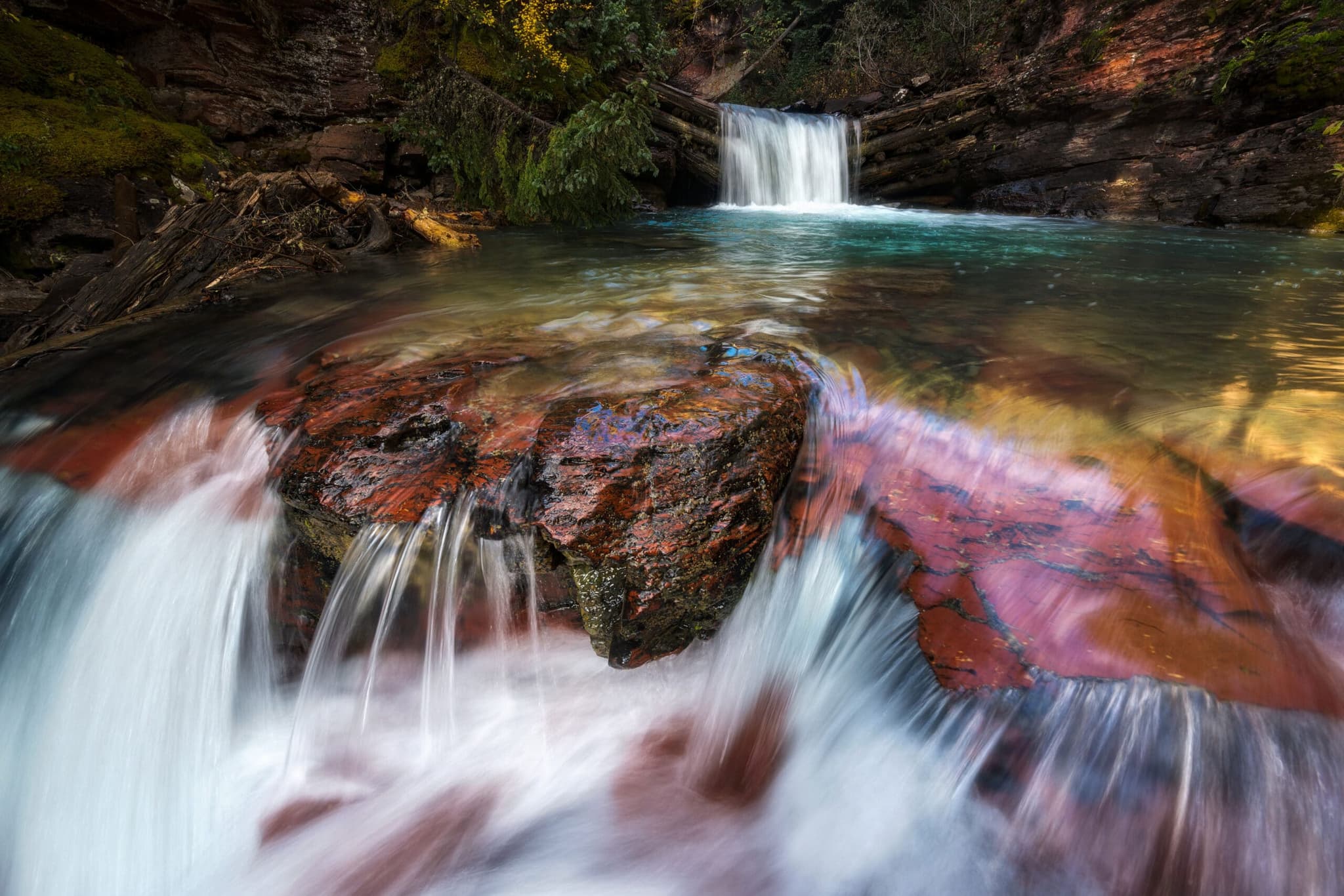 Mineral Falls landscape photography print