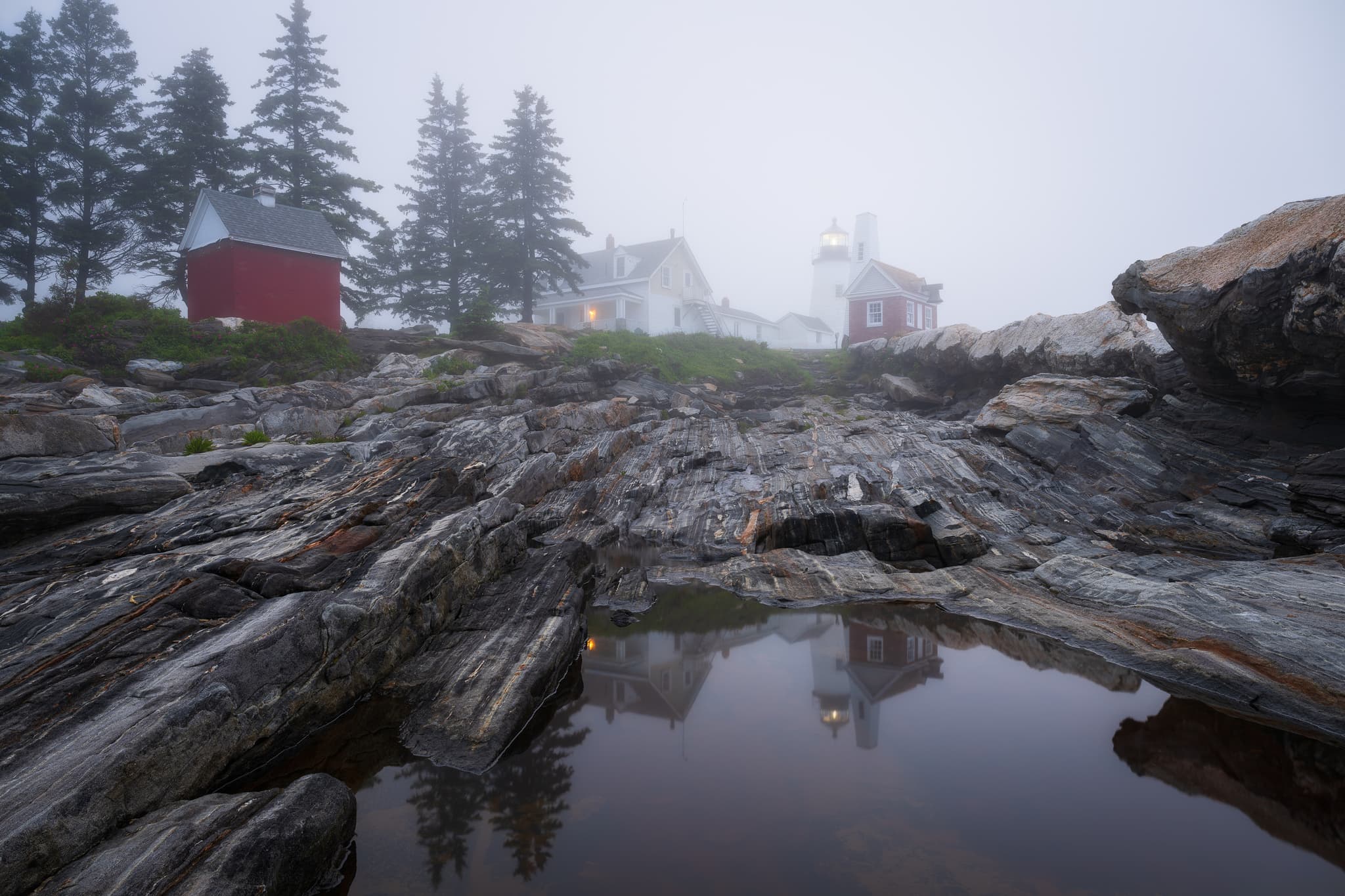 Mirror in the Mist landscape photography print