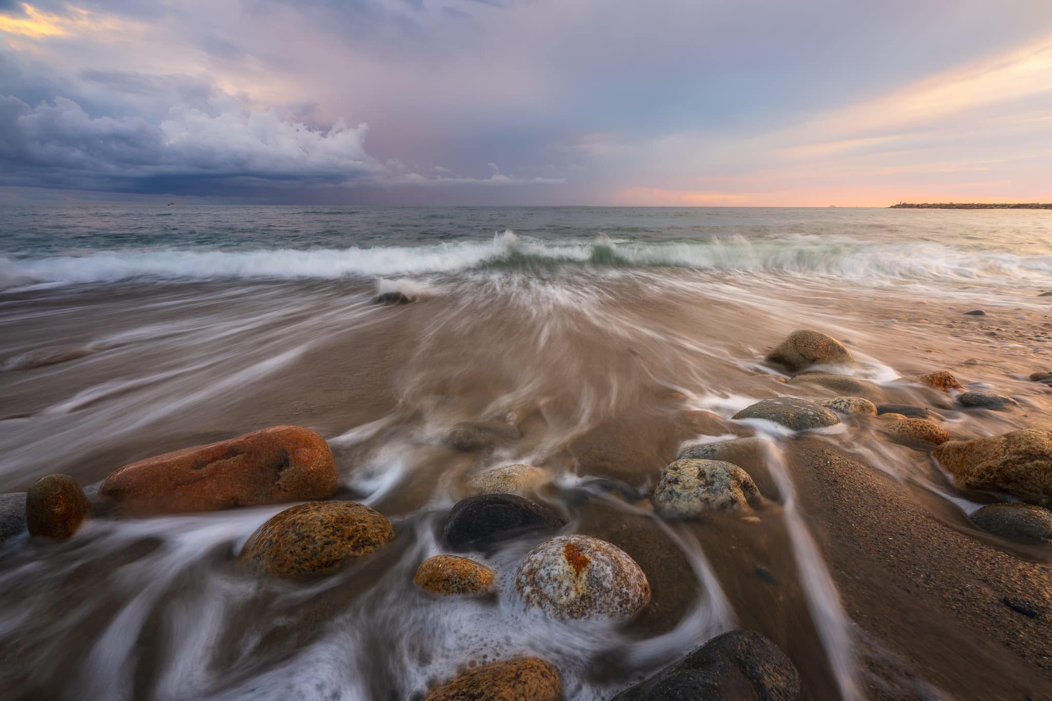 When Storms Break landscape photography print