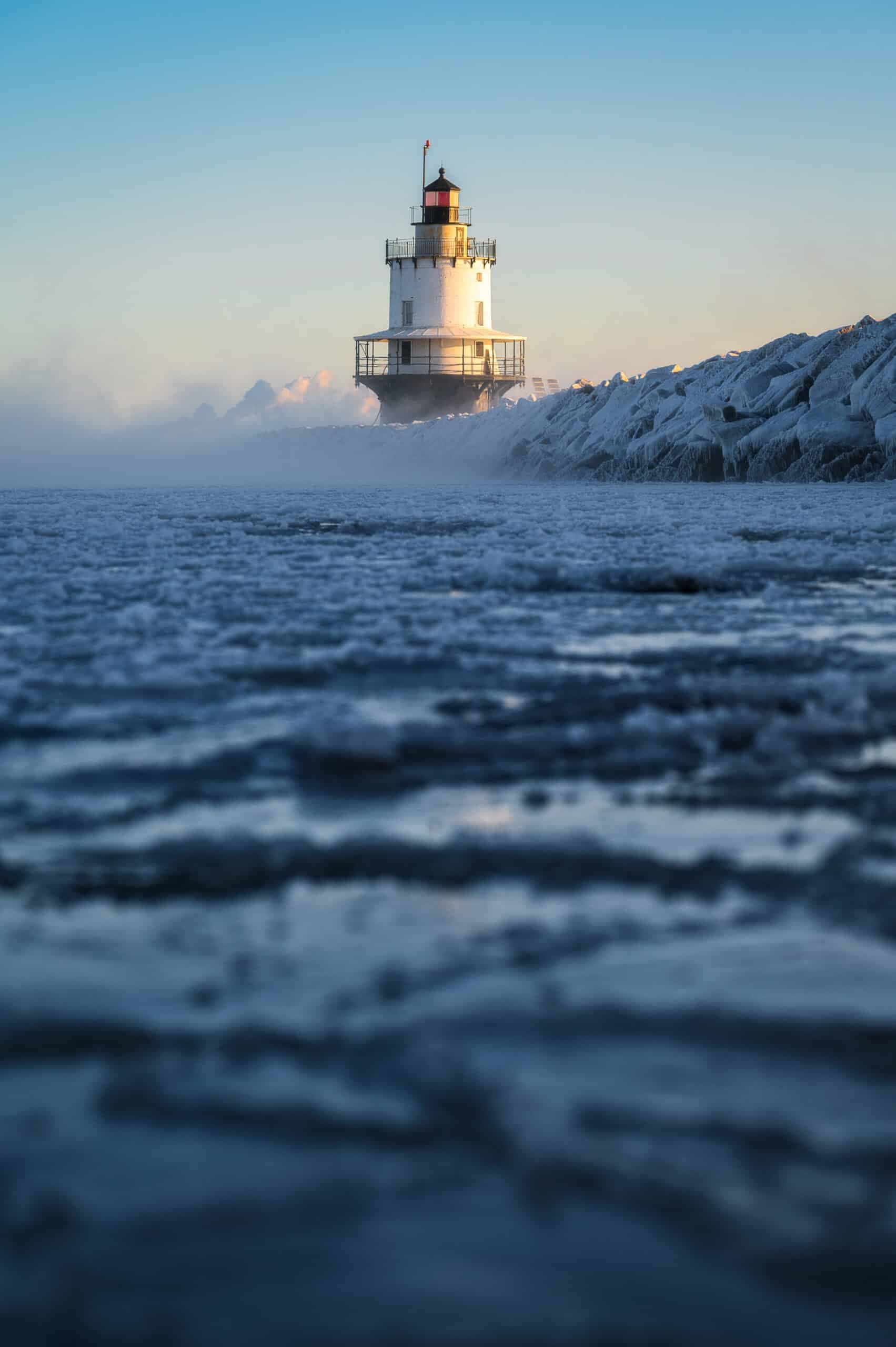 Smoke & Ice landscape photography print