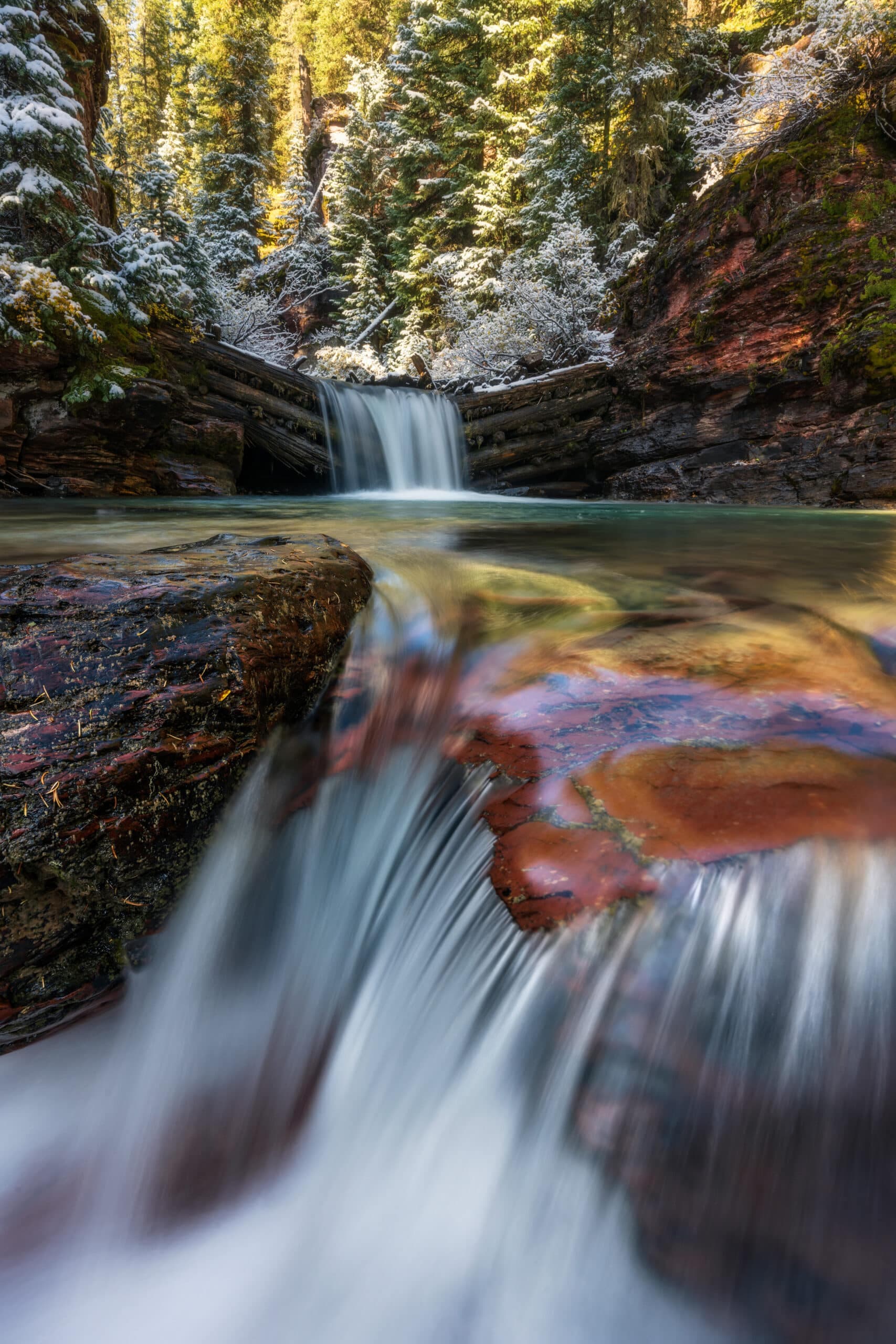 Snow Flow landscape photography print