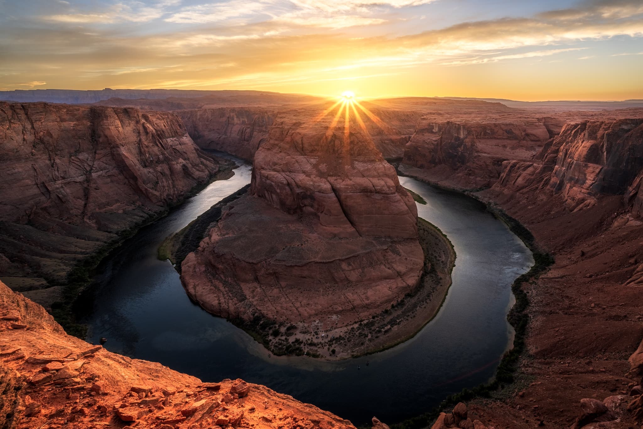 The Bend landscape photography print