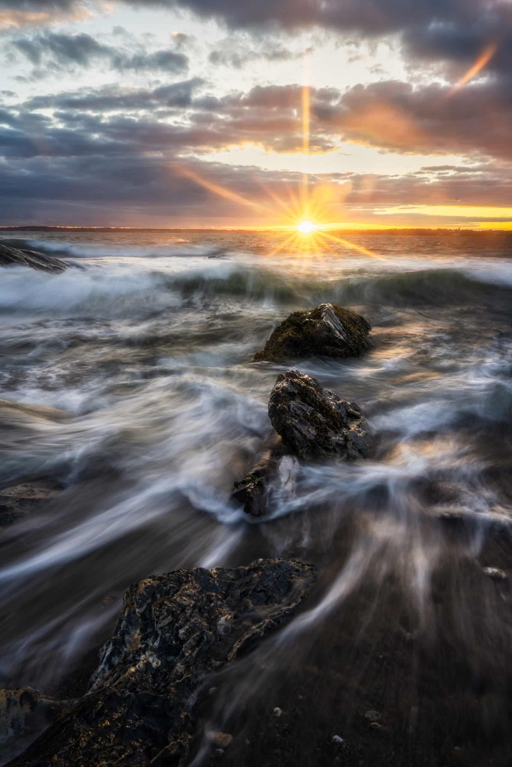 The Flare landscape photography print