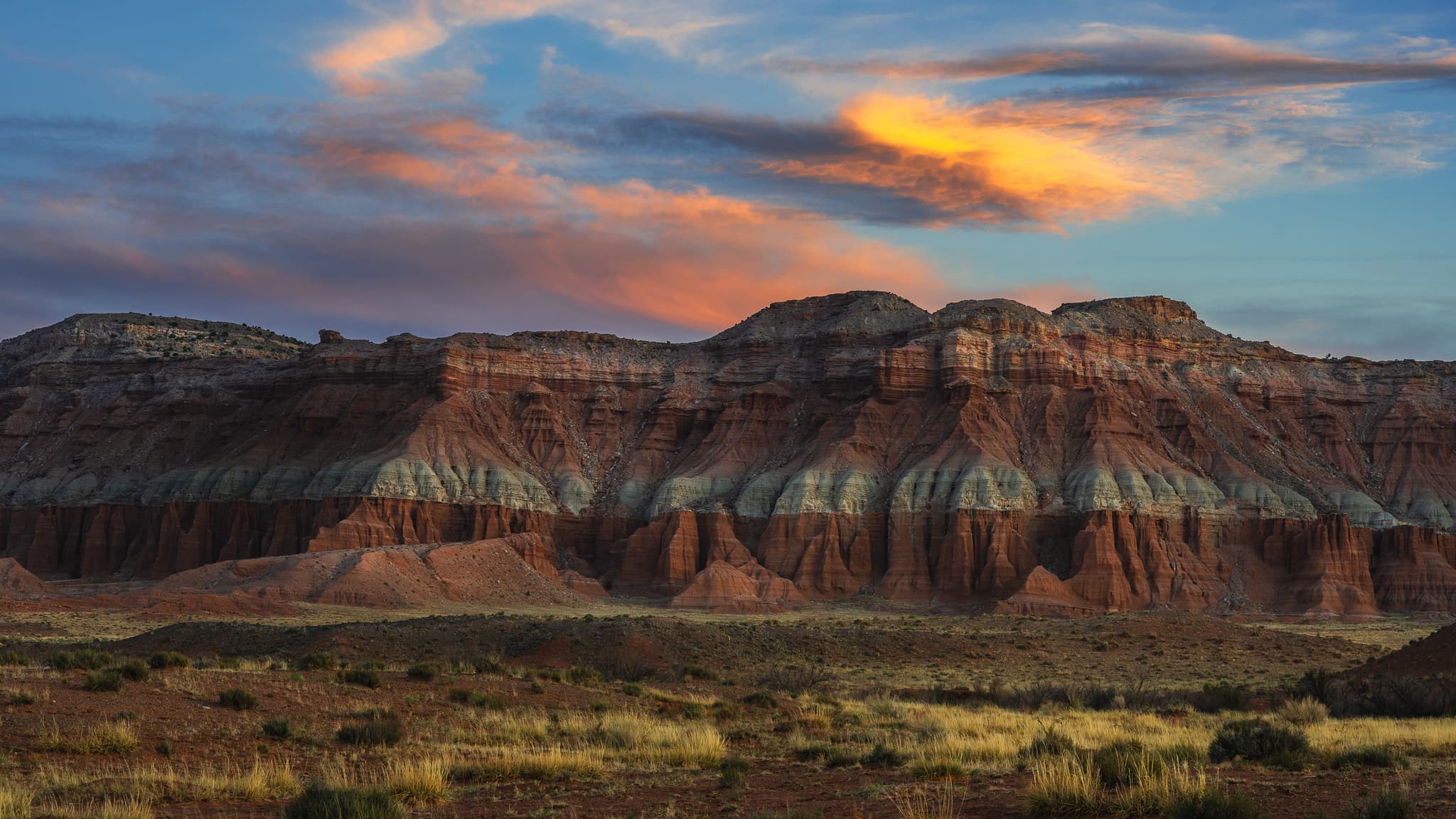 Timeline landscape photography print