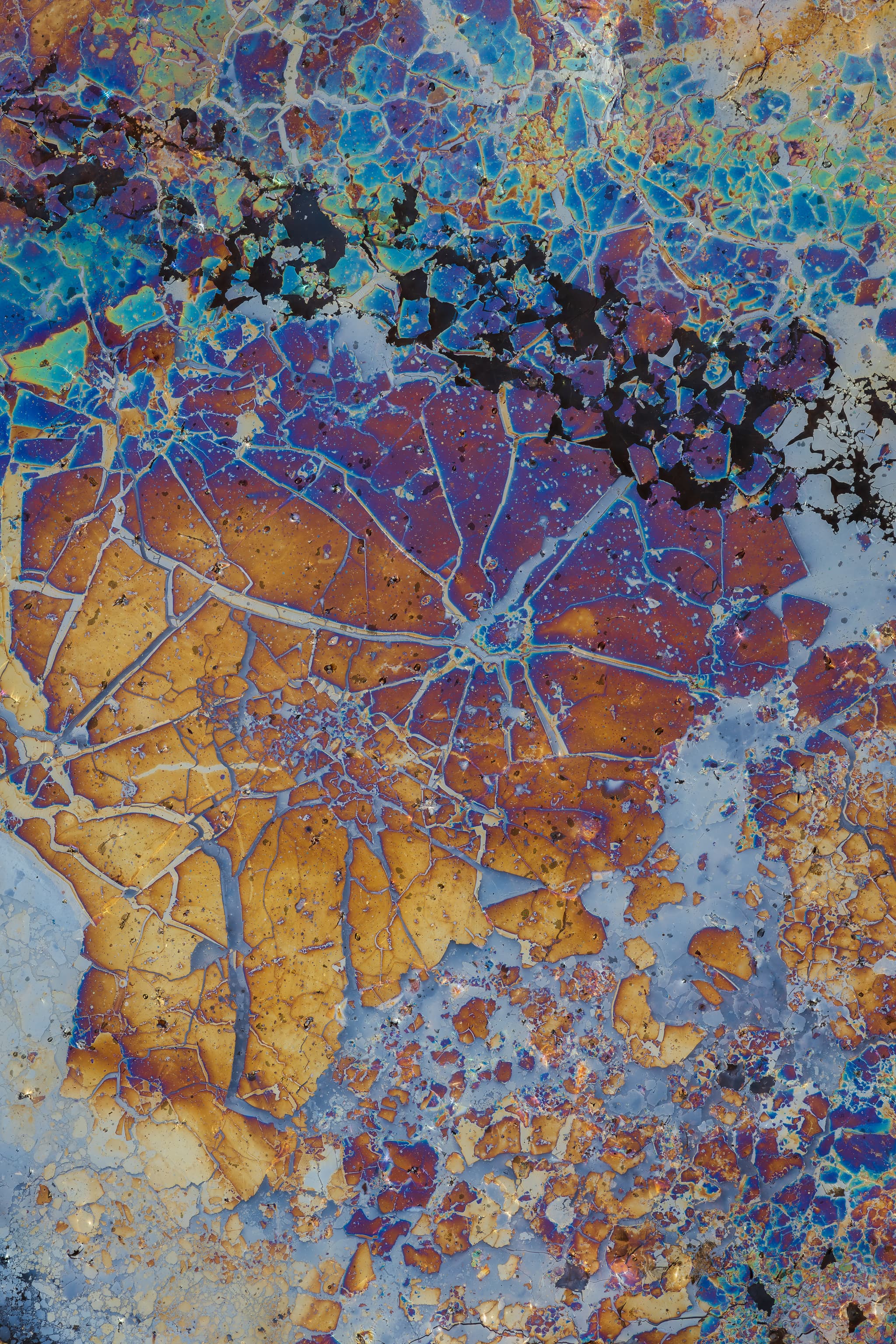 Shattered landscape photography print