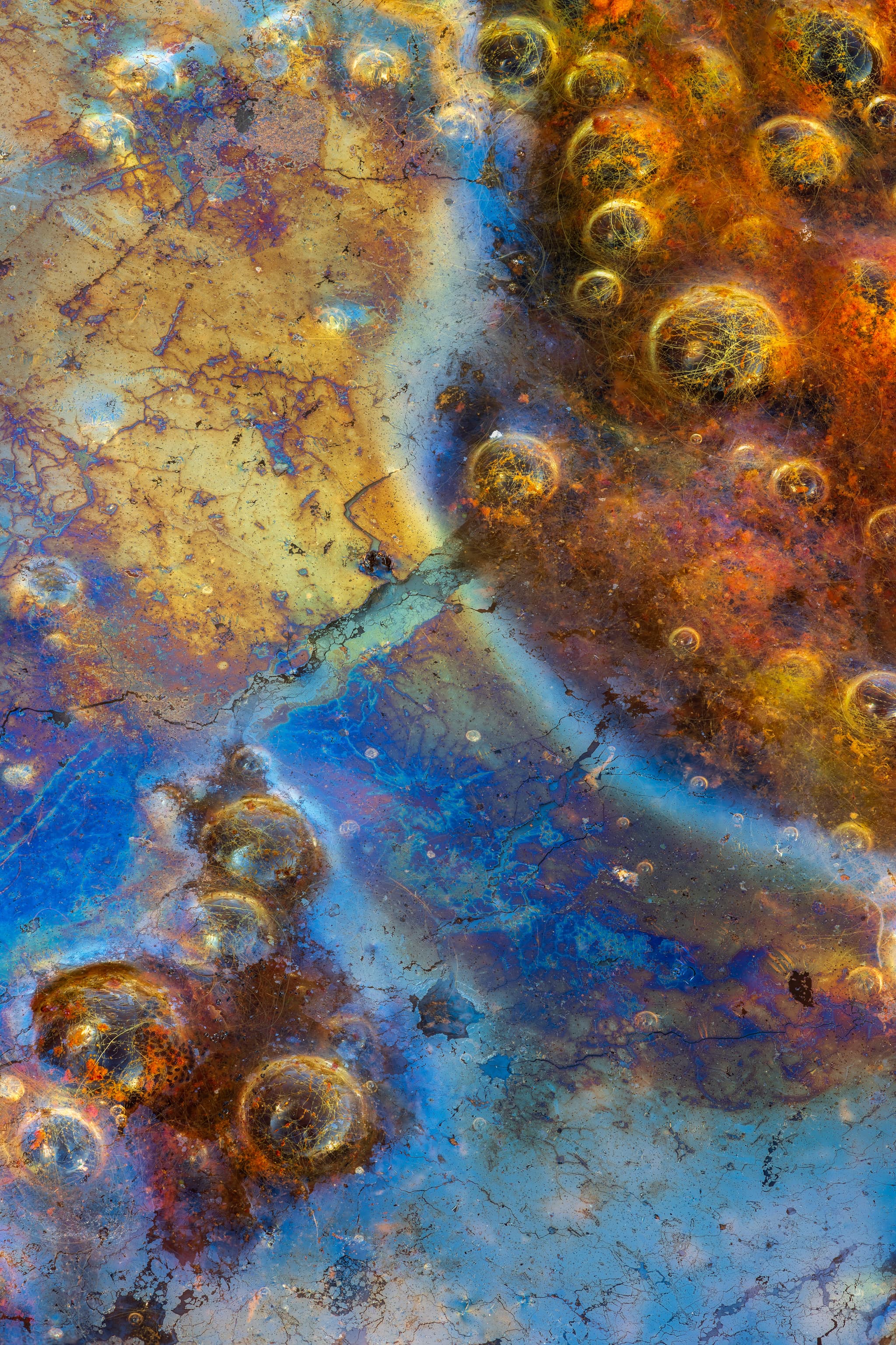 Convergence landscape photography print