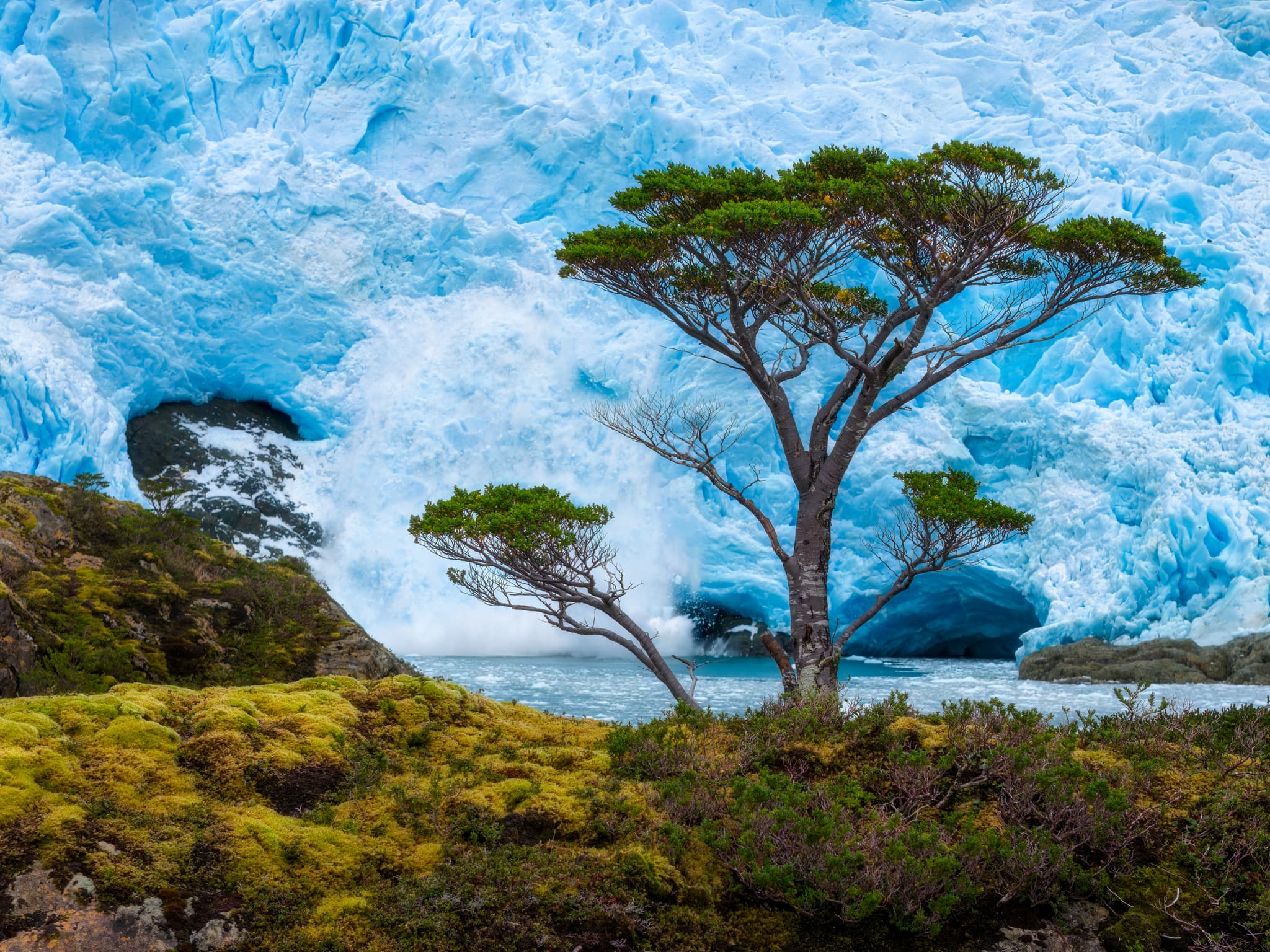 The Calving landscape photography print