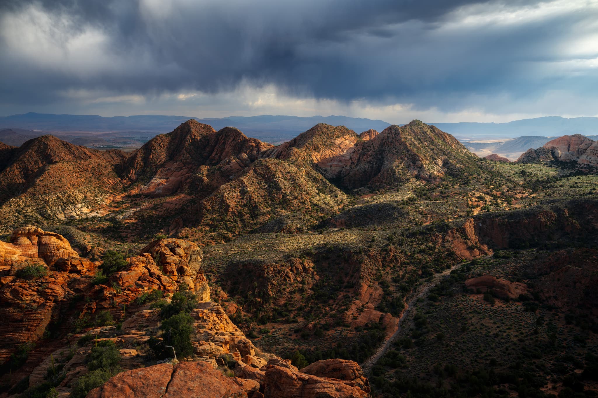 The Candy Cliffs landscape photography print
