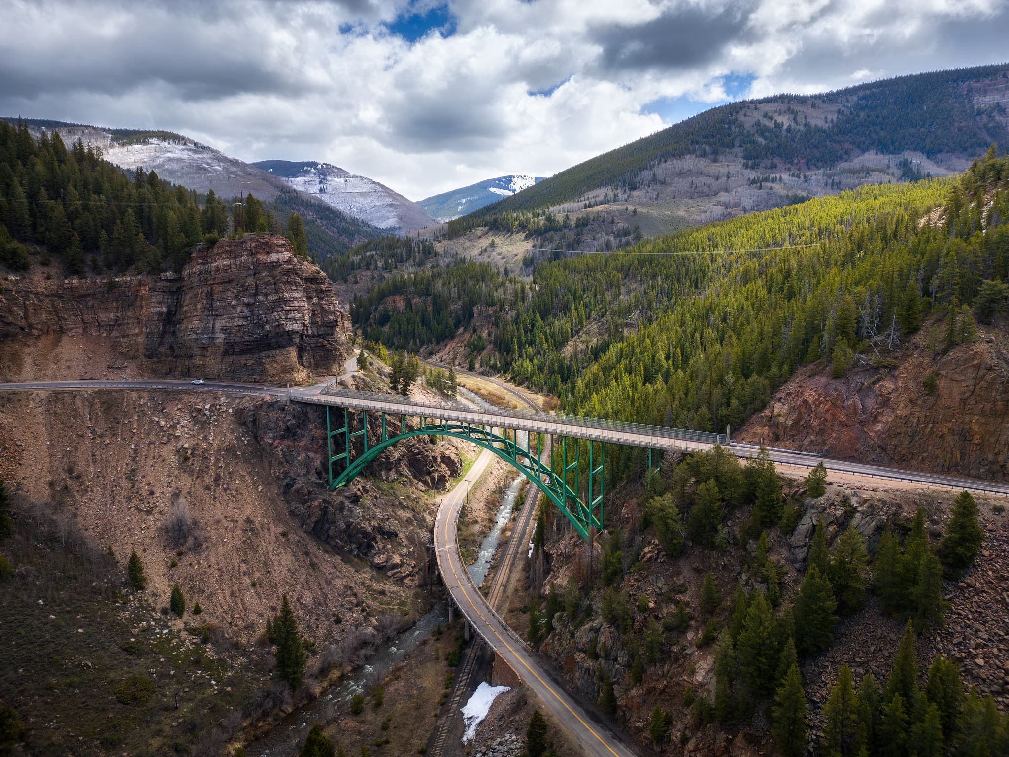 Red Cliff Bridge landscape photography print